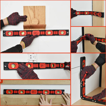 Magnetic Foldable Level Ruler - Wholesalus