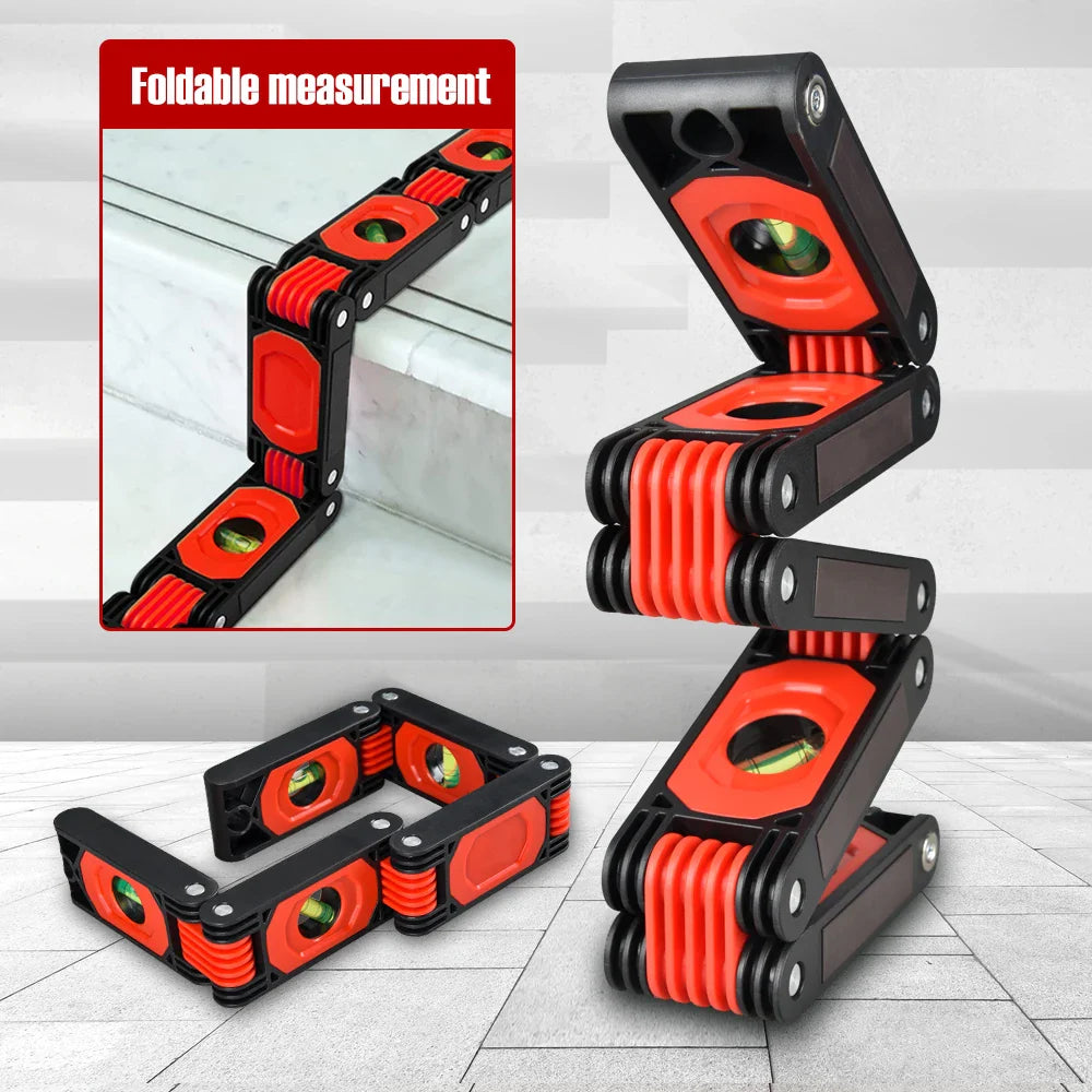 Magnetic Foldable Level Ruler - Wholesalus