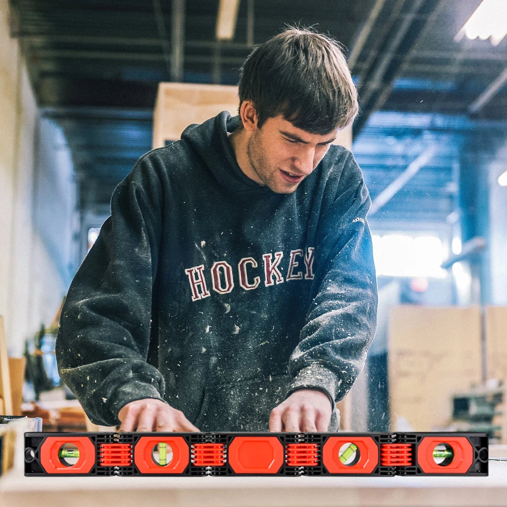 Magnetic Foldable Level Ruler - Wholesalus