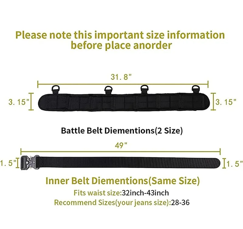 Adjustable Tactical Waist Band - Wholesalus