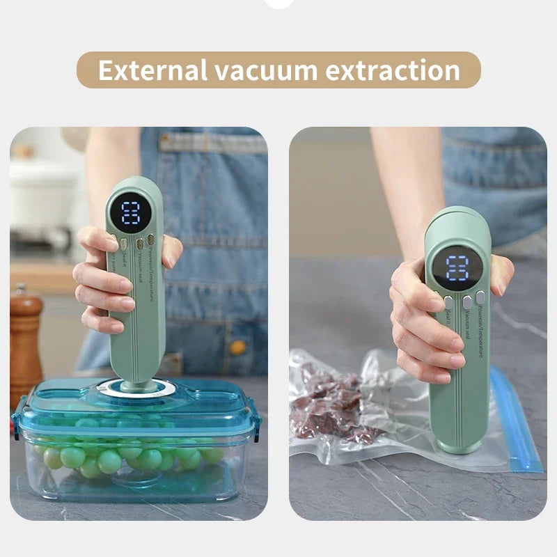 Wireless Automatic Vacuum Sealing Machine - Wholesalus