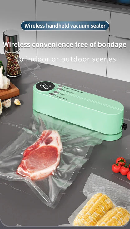 Wireless Automatic Vacuum Sealing Machine - Wholesalus