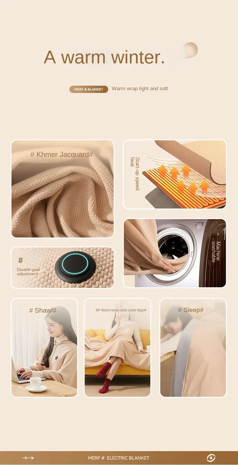 USB Electric Blanket - Wholesalus