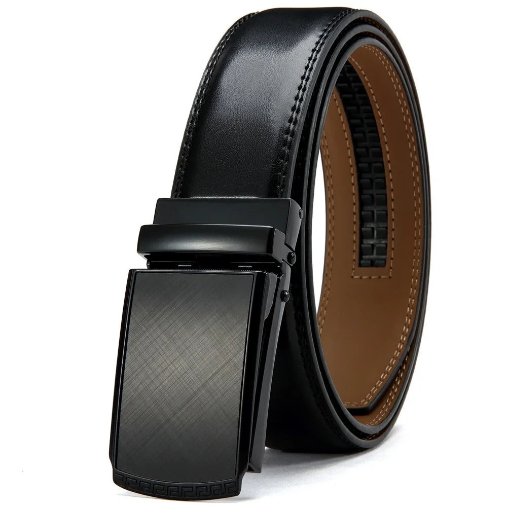 Men's Leather Ratchet Belt - Wholesalus