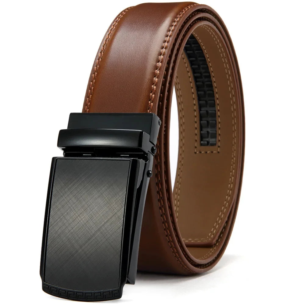 Men's Leather Ratchet Belt - Wholesalus