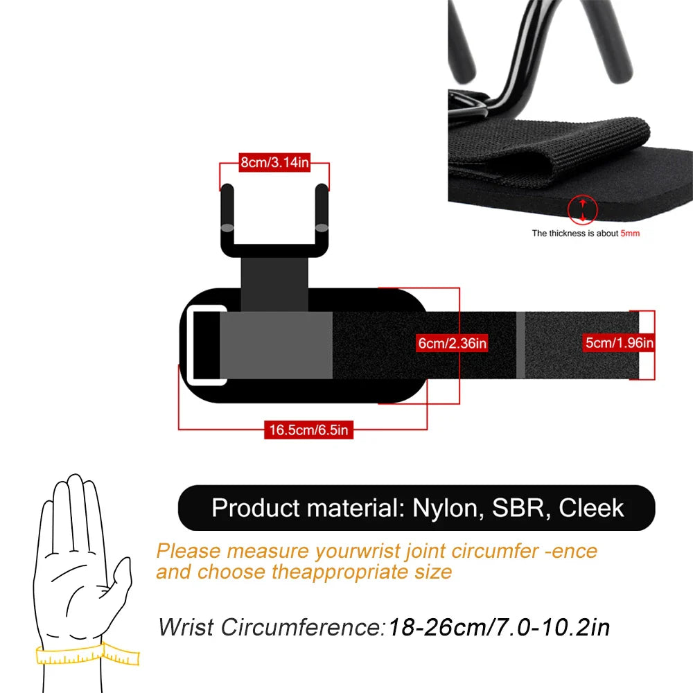 Adjustable Weight Lifting Support Straps - Wholesalus