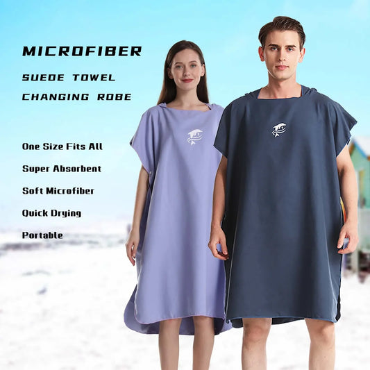 Unisex Microfiber Bathrobe - Wholesalus