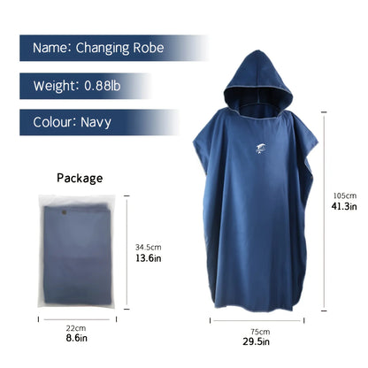 Unisex Microfiber Bathrobe - Wholesalus