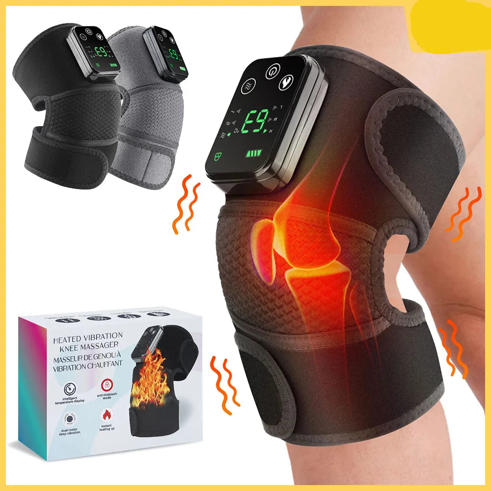3-in-1 Wireless Heating and Vibration Massager - Wholesalus