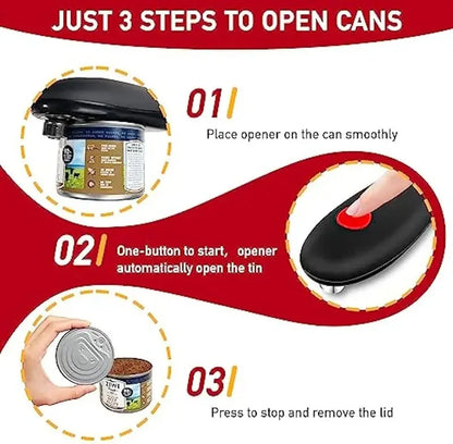 One Touch Automatic Can Opener - Wholesalus