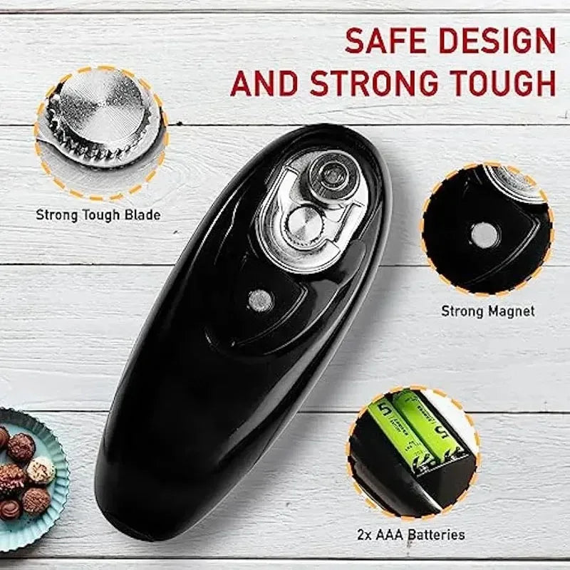 One Touch Automatic Can Opener - Wholesalus