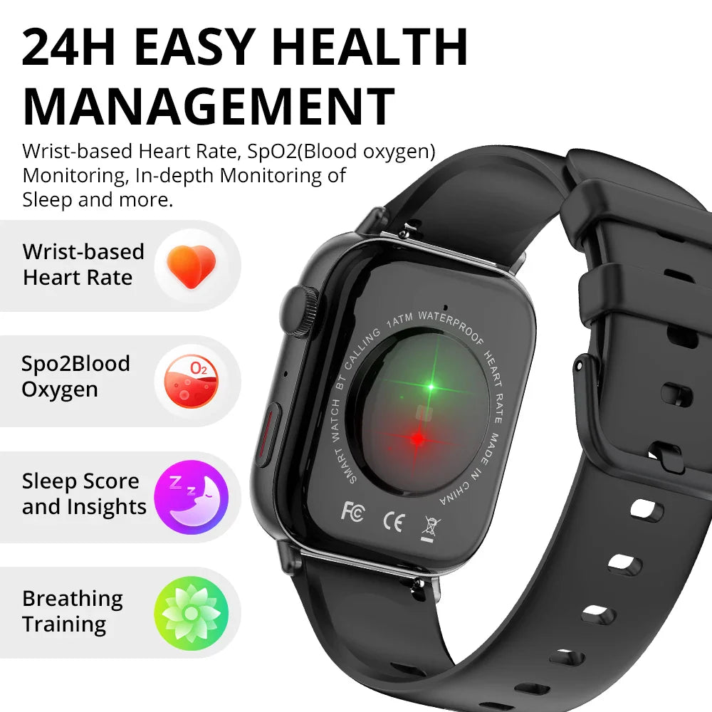 2 In 1 Fitness Tracker Voice Calling Smart Watch - Wholesalus