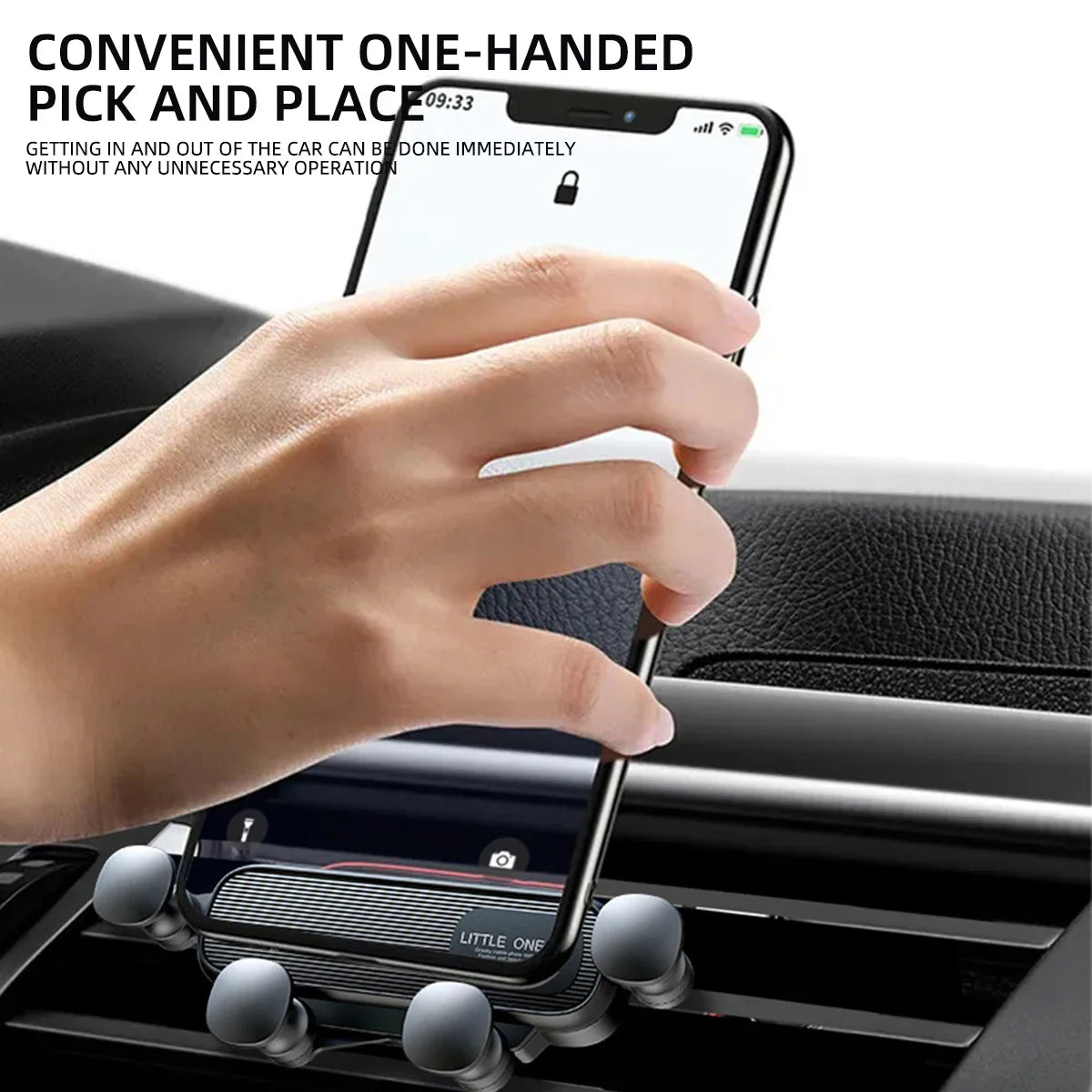 360 Rotatable Car VentLock Mobile Holder - Wholesalus