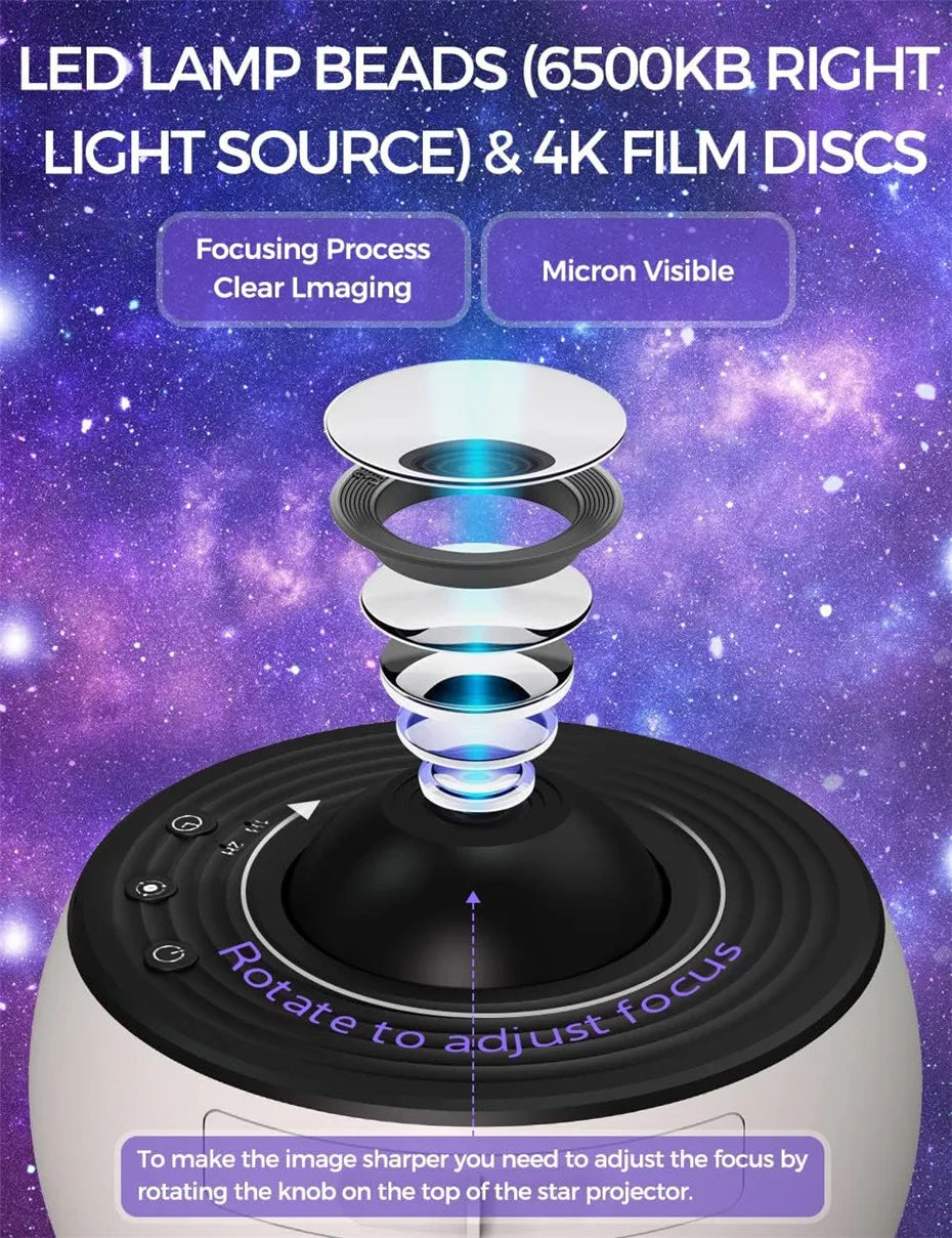 360° Rotate Planetarium Projector Night Lamp - Wholesalus