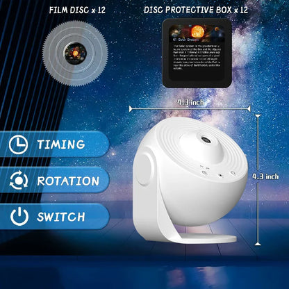 360° Rotate Planetarium Projector Night Lamp - Wholesalus
