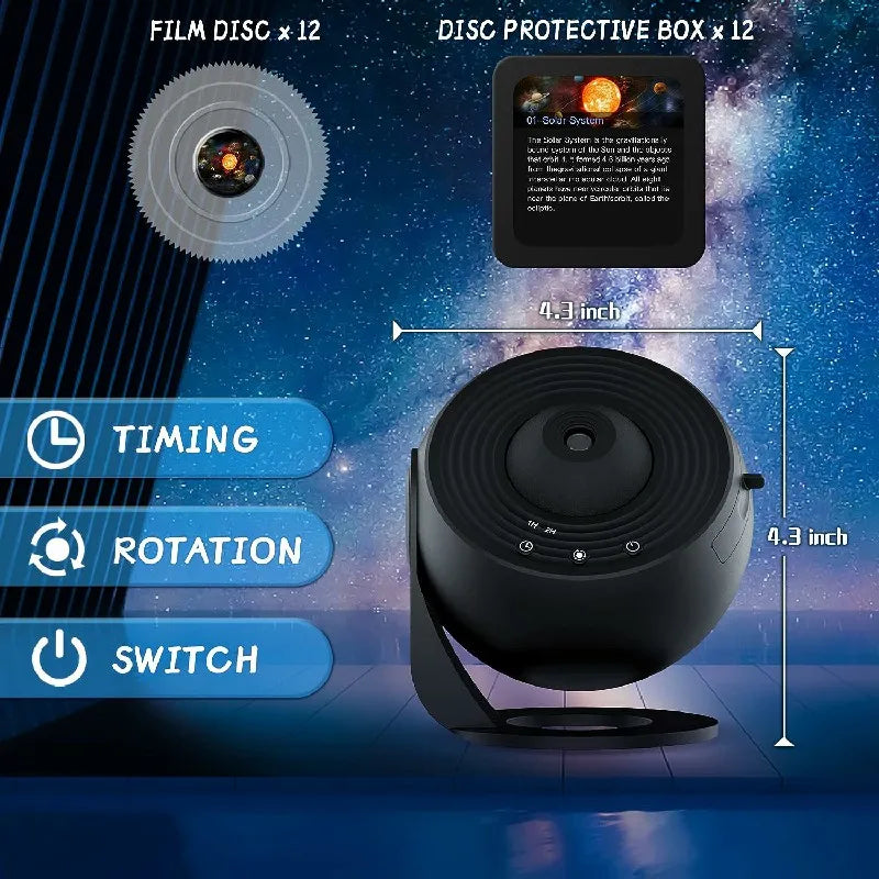 360° Rotate Planetarium Projector Night Lamp - Wholesalus