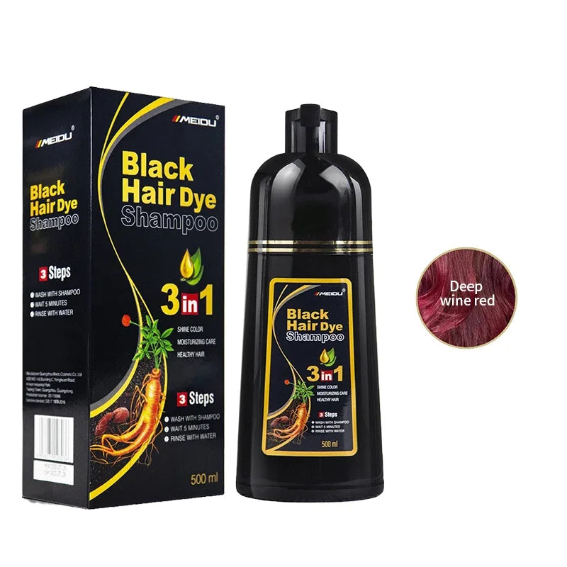 Natural Instant Hair Dye Shampoo - Wholesalus