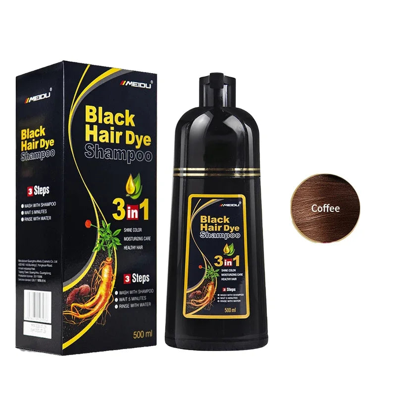 Natural Instant Hair Dye Shampoo - Wholesalus