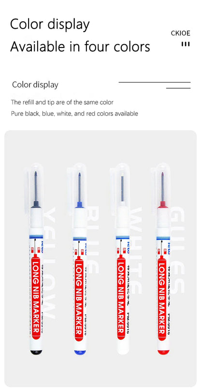 Long-Nib Precision Markers - Wholesalus