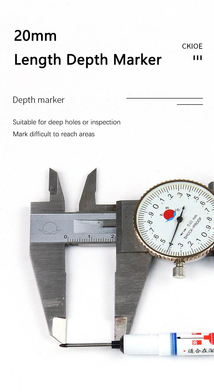 Long-Nib Precision Markers - Wholesalus