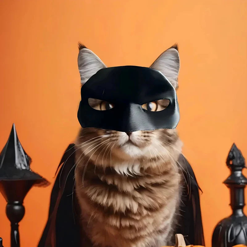 Pet Bat Man Mask - Wholesalus