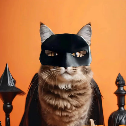 Pet Bat Man Mask - Wholesalus