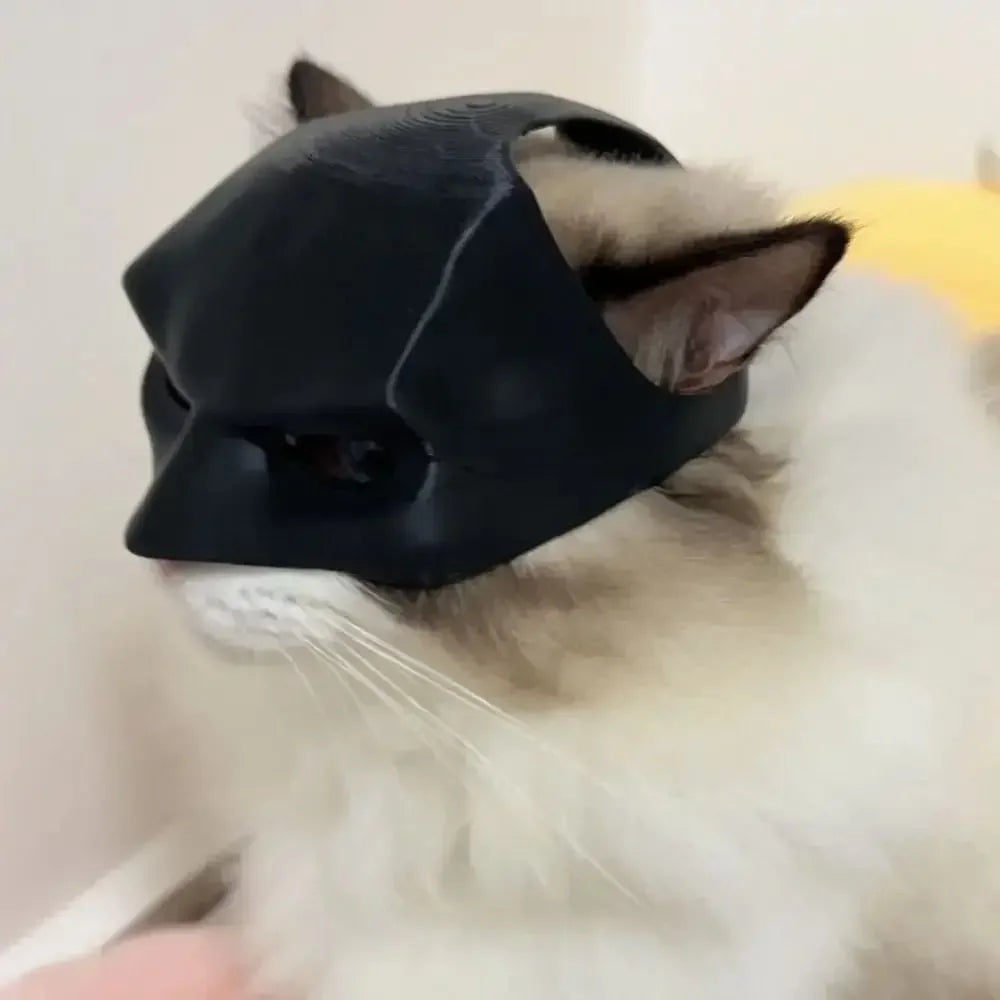 Pet Bat Man Mask - Wholesalus