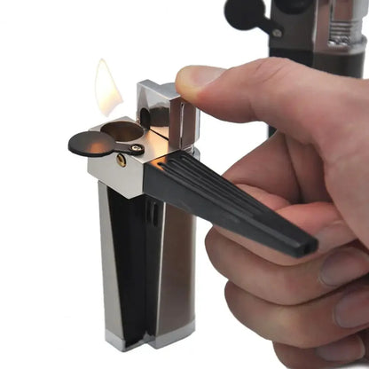 2 in 1 Lighter with Foldable Pipe - Wholesalus