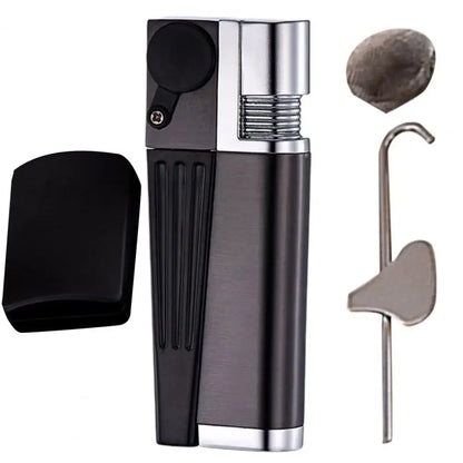 2 in 1 Lighter with Foldable Pipe - Wholesalus