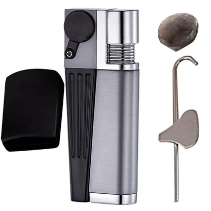 2 in 1 Lighter with Foldable Pipe - Wholesalus