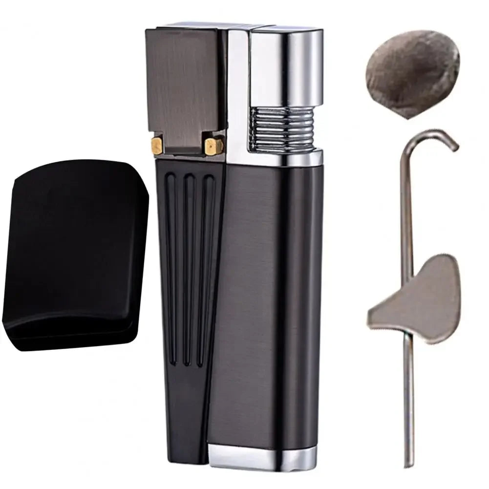 2 in 1 Lighter with Foldable Pipe - Wholesalus