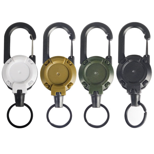 Anti-theft Metal Elastic Keychain - Wholesalus