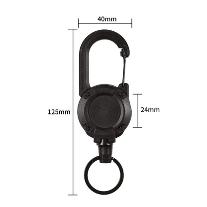 Anti-theft Metal Elastic Keychain - Wholesalus