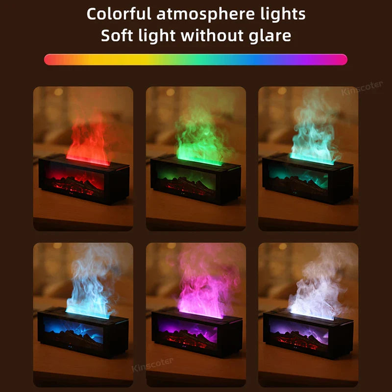 Colorful Mystic Flame Diffuser - Wholesalus