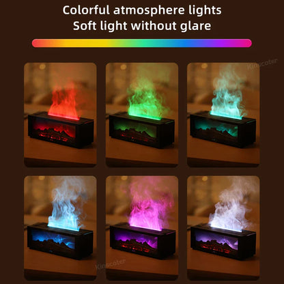 Colorful Mystic Flame Diffuser - Wholesalus