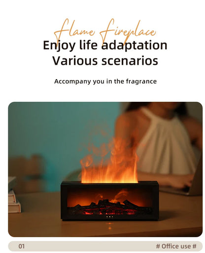 Colorful Mystic Flame Diffuser - Wholesalus