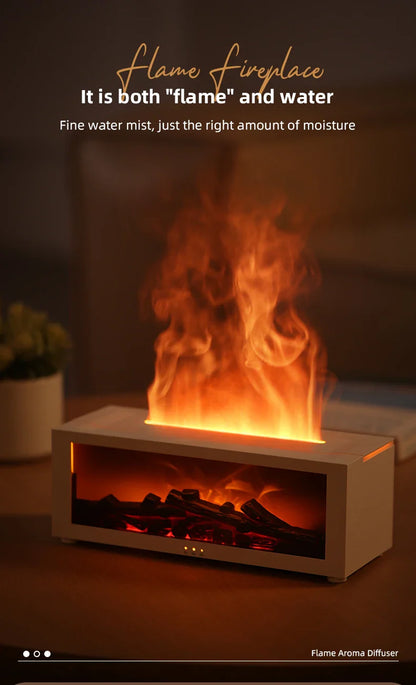 Colorful Mystic Flame Diffuser - Wholesalus