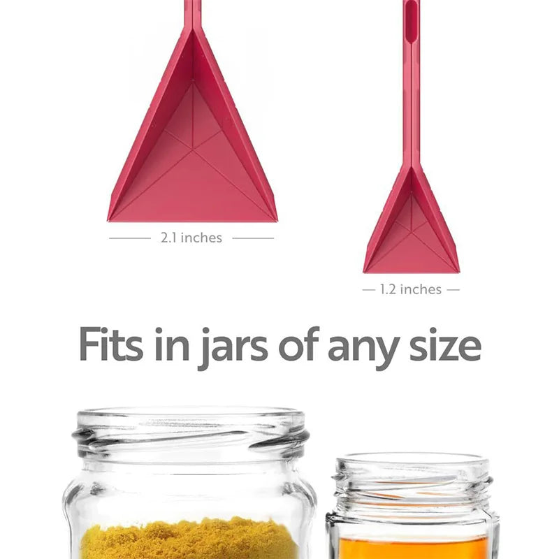 Flat 3-in-1 Measuring Spoons 2Pcs - Wholesalus
