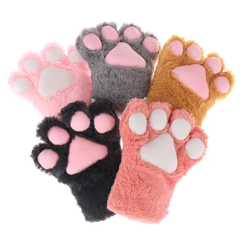 Fluffy Paw Gloves - Wholesalus