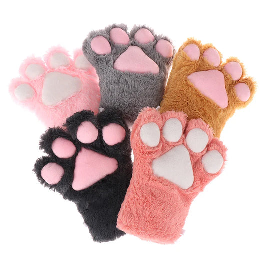 Fluffy Paw Gloves - Wholesalus