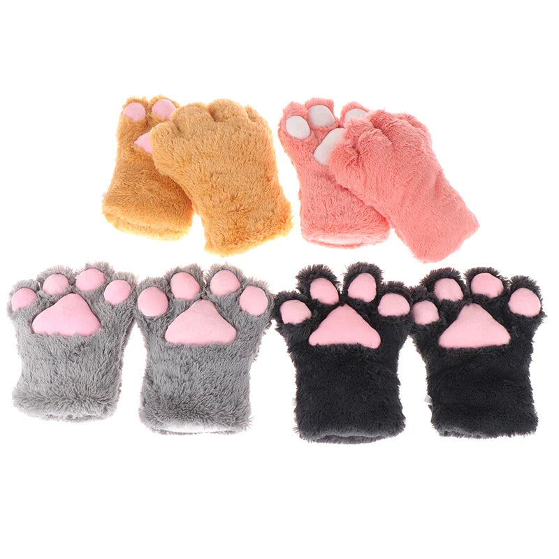Fluffy Paw Gloves - Wholesalus