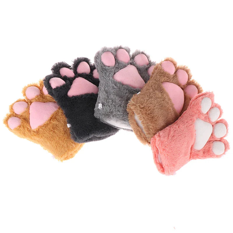 Fluffy Paw Gloves - Wholesalus