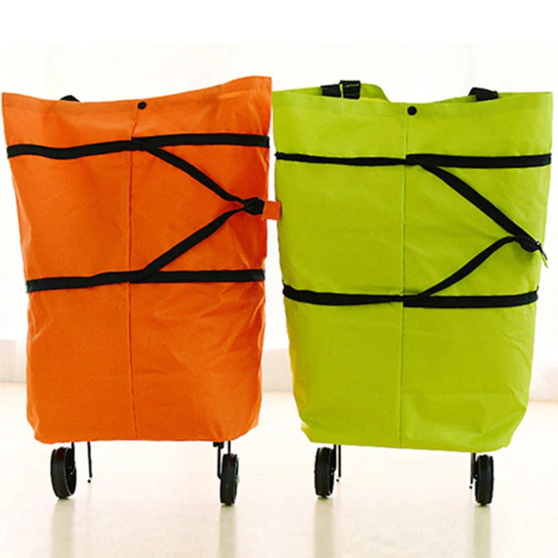 Foldable Shopping Trolley Bag - Wholesalus