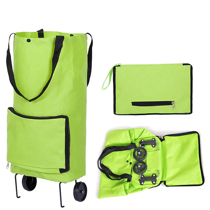 Foldable Shopping Trolley Bag - Wholesalus