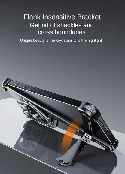 Geometric Metal Alloy IPhone Case - Wholesalus