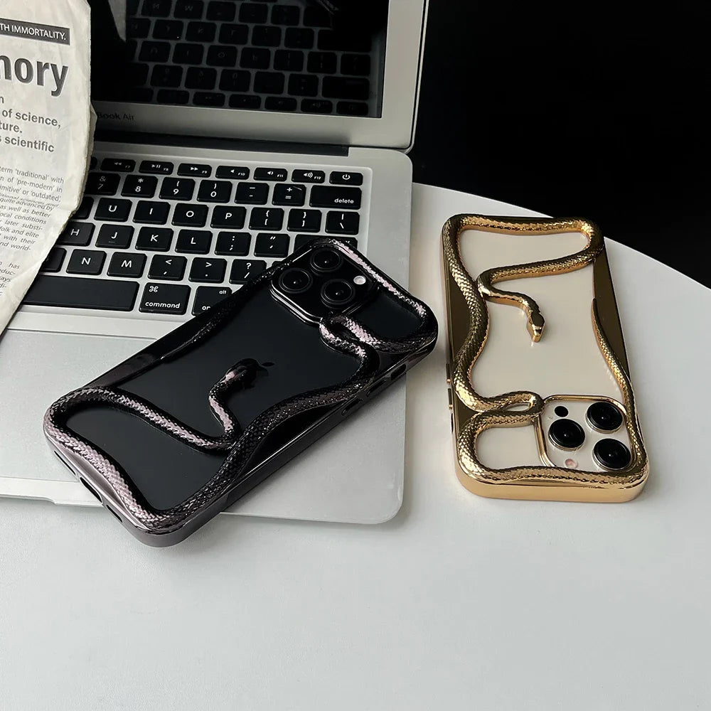 Heat Dissipate 3D Snake Phone Case - Wholesalus