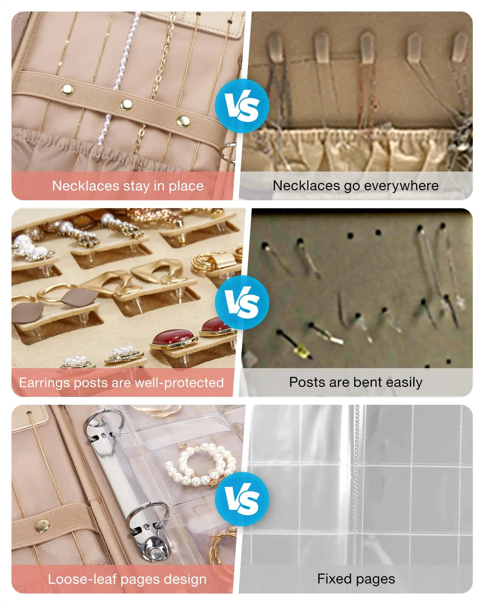 Jewelry Travel Organizer Case - Wholesalus