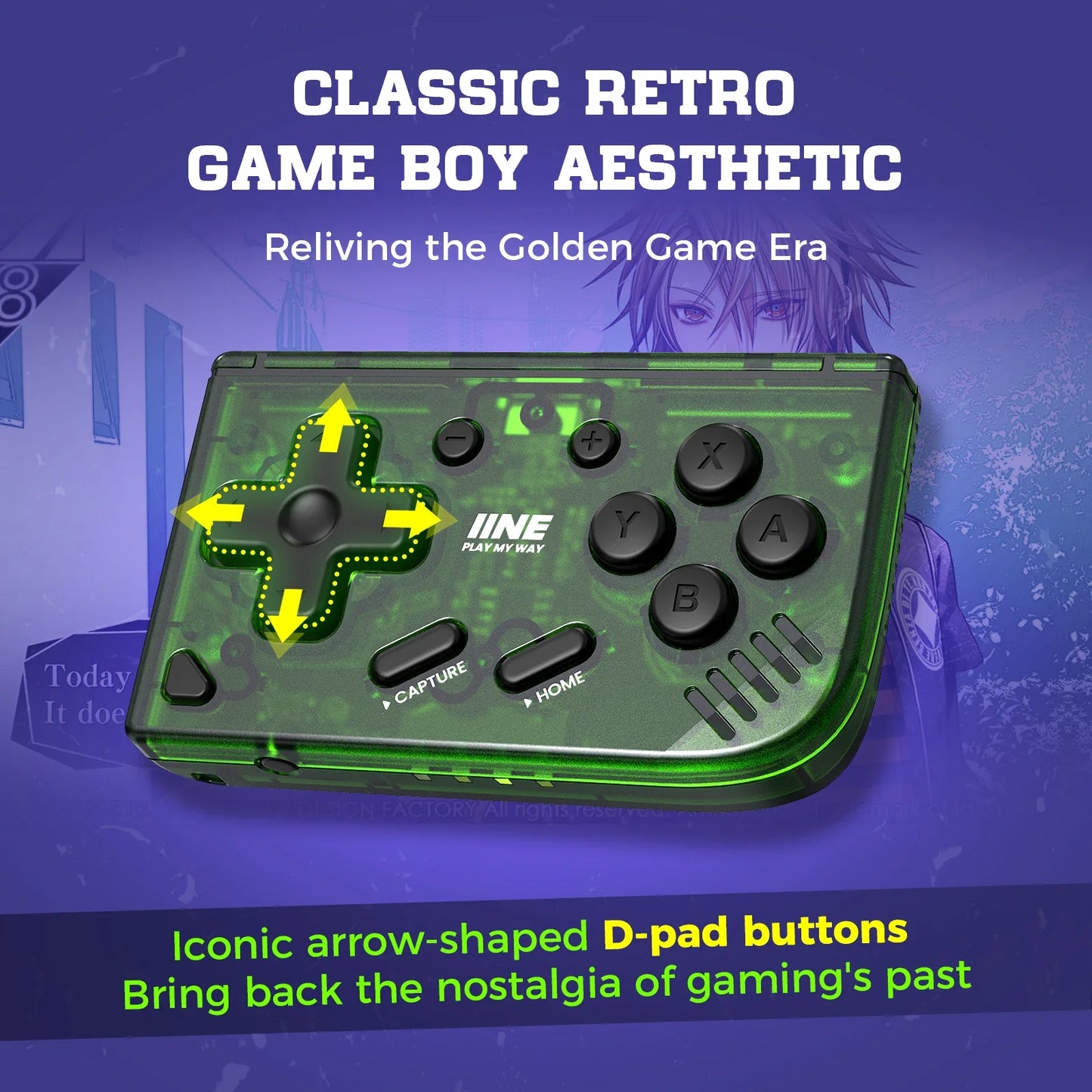 Mini Retro Multi-platform Controller Joystick - Wholesalus