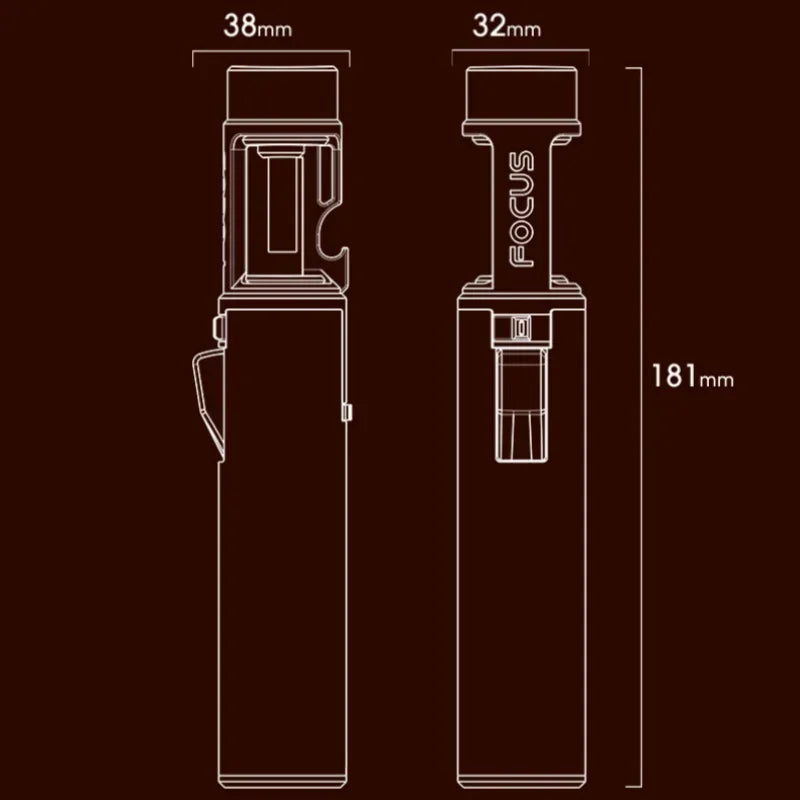 Multifunctional Butane Gas Lighter - Wholesalus