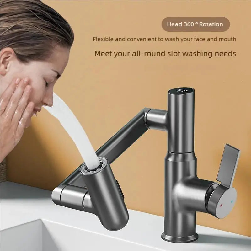 Multifunctional Pullout Wash Basin Faucet - Wholesalus